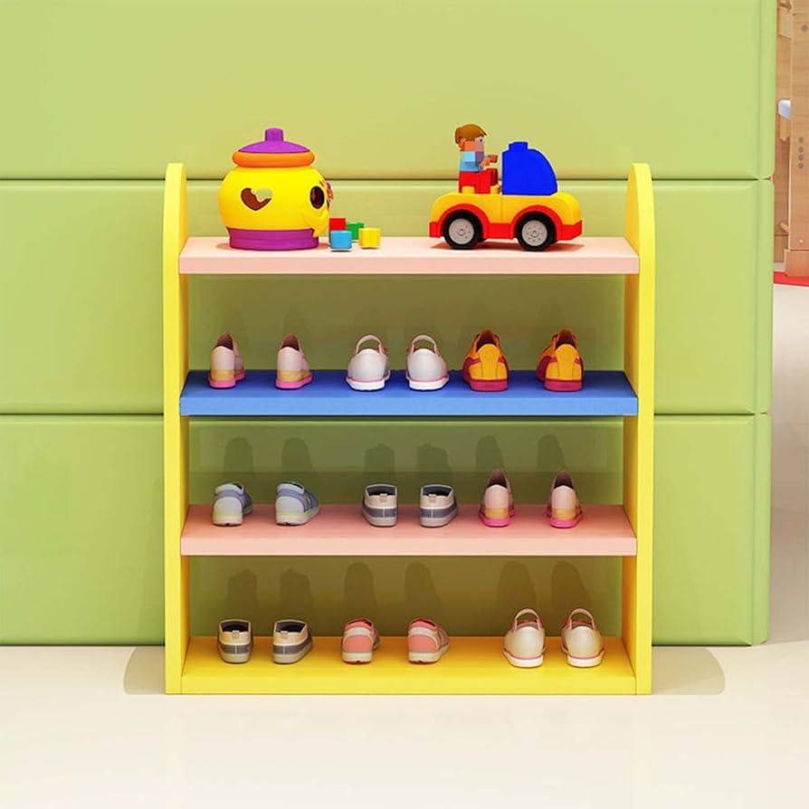 Amazon｜シューズラック靴箱 靴収納 靴箱 下駄箱 5段 スリッパ棚